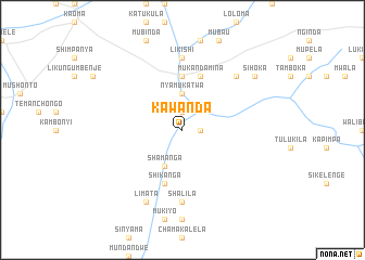 map of Kawanda