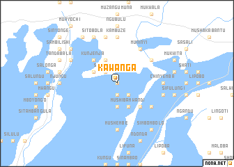 map of Kawanga