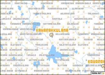 map of Kawarakkulama