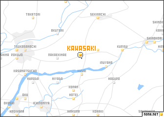 map of Kawasaki