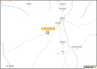 map of Kawawa