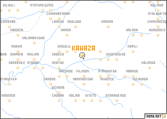 map of Kawaza