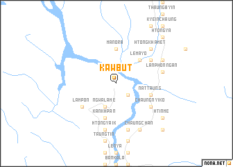 map of Kawbut