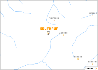 map of Kawembwe