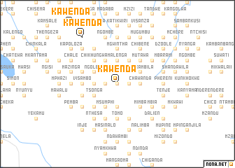 map of Kawenda