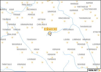 map of Kawkhi