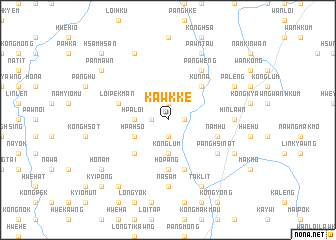 map of Kawkke