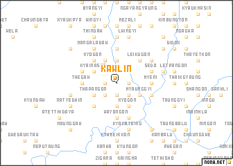 map of Kawlin