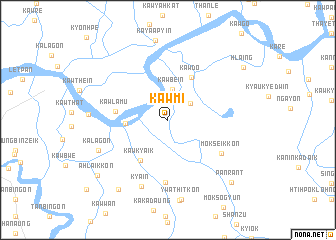 map of Kawmi