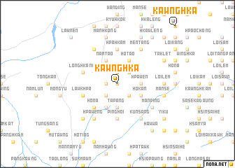 map of Kawnghka