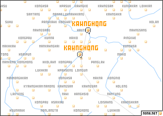 map of Kawng-hong