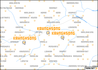 map of Kawnghsong