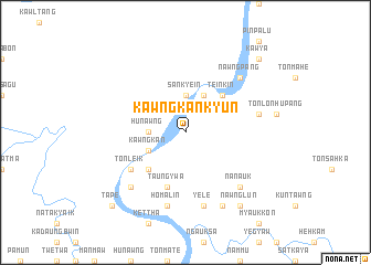 map of Kawngkankyun