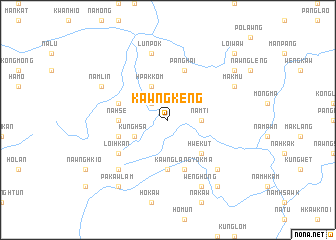 map of Kawngkeng