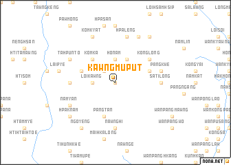 map of Kawngmuput