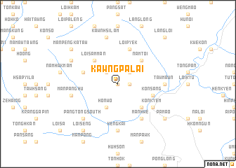 map of Kawngpalai