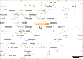 map of Kawng-sam
