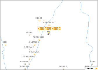 map of Kawngshang