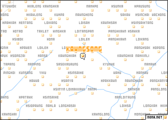 map of Kawngsong