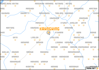 map of Kawngwing