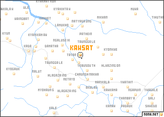 map of Kawsat