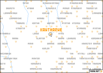 map of Kawtharwe