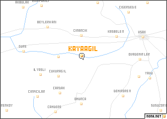 map of Kayaağıl