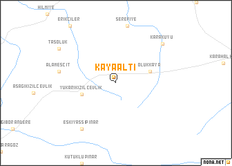 map of Kayaaltı