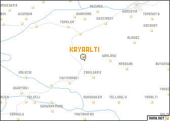 map of Kayaaltı