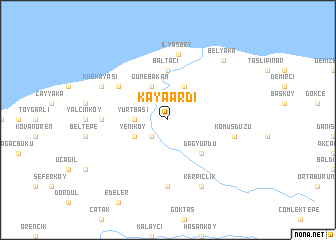 map of Kayaardı