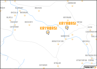 map of Kayabaşı