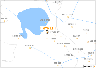 map of Kayacık