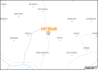 map of Kayadibi