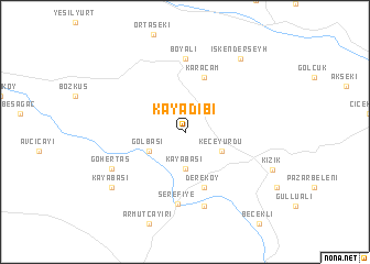 map of Kayadibi