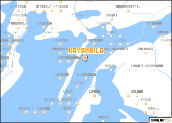 map of Kayambila