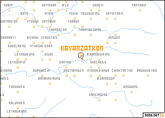 map of Kayanzatkon