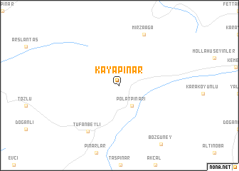 map of Kayapınar