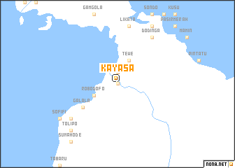 map of Kayasa