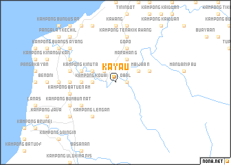 map of Kayau