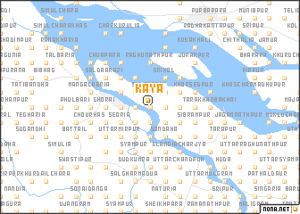 map of Kaya