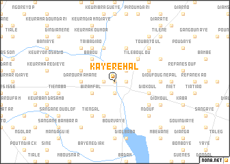 map of Kayère Hal