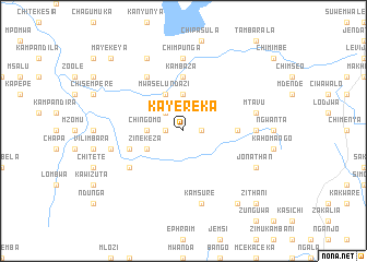 map of Kayereka