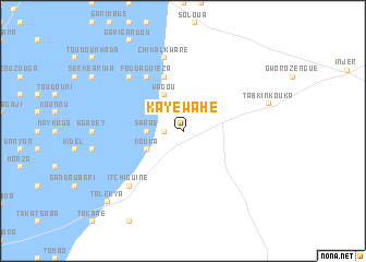 map of Kayé Wahé