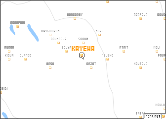 map of Kayéwa