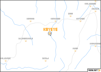 map of Kayeye