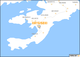 map of Kaygıseki