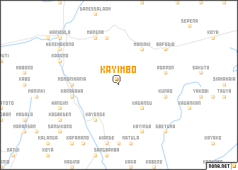 map of Kayimbo