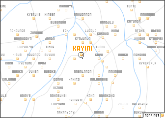 map of Kayini