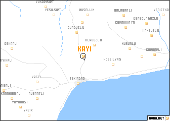 map of Kayı