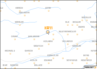 map of Kayı